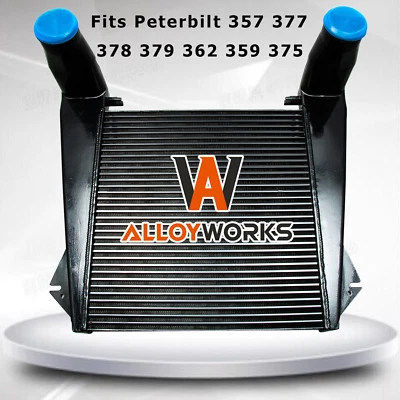 Charge Air Cooler Black For Peterbilt 379 357 377 378 379 385 387 1995 1996-2008 Foto 1 de 4