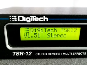 Digitech TSR-12 Rackmount Studio Reverb Multi Effects Processor Vocal Instrument - Picture 1 of 7