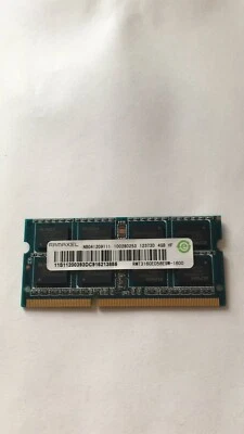 Ramaxel 4GB PC3-12800 DDR3 SODIMM Laptop Memory RAM RMT3160ED58E9W-1600 - Image 1 of 2