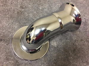 TUBO CODO CROMO FILTRO AIRE ADMISIÓN HARLEY  - Imagen 1 de 4