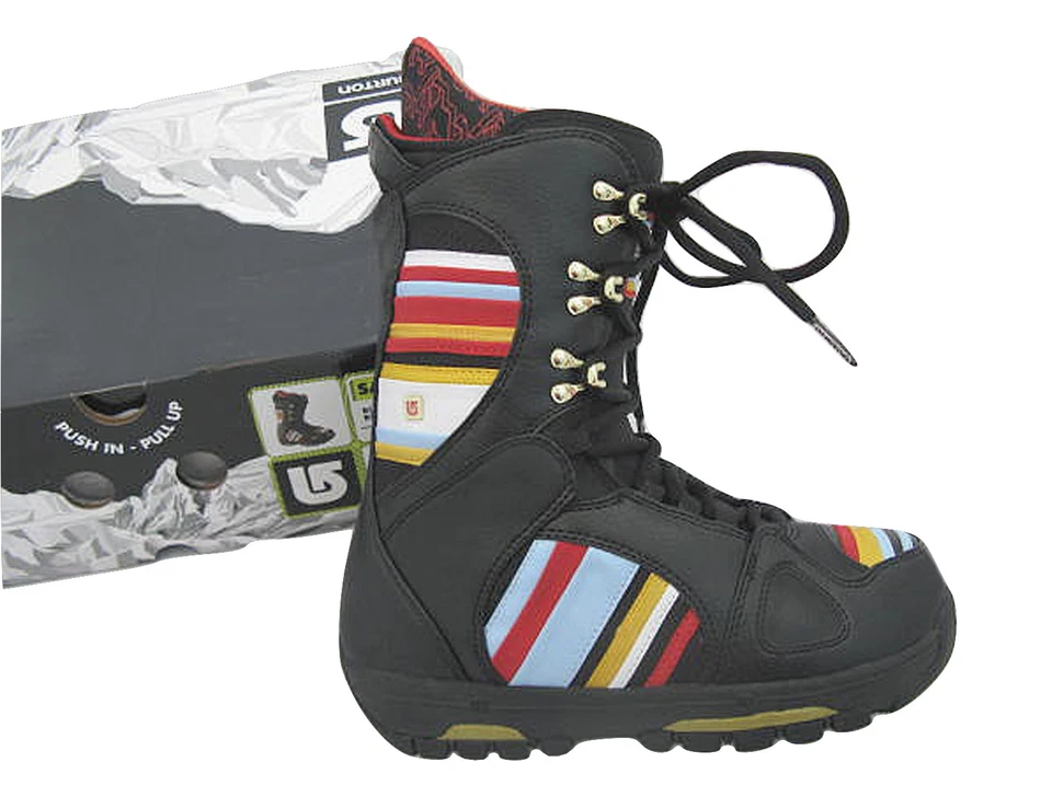 NUEVO $270 Burton Sabbath Hombres Botas de Snowboard EE. UU. 6, UK 5, Mondo 24, Euro 38 NEGRAS Foto 1 de 1