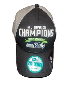 New Era 9Forty Seattle Seahawks NFL Division Champions NFC West 2013 hat cap - Picture 1 of 13