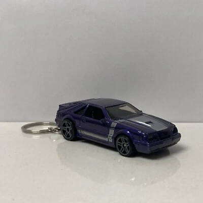 RARO LLAVERO PÚRPURA FORD MUSTANG SVO PERSONALIZADO EDICIÓN LIMITADA 1984 1985 1986 Foto 1 de 2