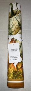 Williams-Sonoma Heirloom Pumpkin Table Runner 16" X 108" Thanksgiving - Picture 1 of 4