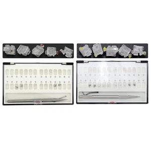 Soporte autoligante de ortodoncia brackets de cerámica Damon estilo transparente Roth MBT 022 - Imagen 1 de 47