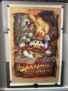 Original Duck Tales Disney, Buena Vista, Double-Sided Movie Poster, No. 020393 - Picture 1 of 18