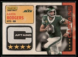 2024 Panini Instant Aaron Rodgers Captain 1/351 SP New York Jets #CAP-23 🔥 - Bild 1 von 2