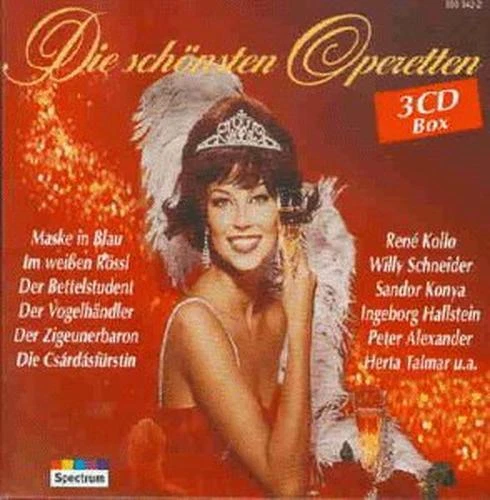 Various - Die schönsten Operetten - 3 CDs - NEU - Bild 1 von 1