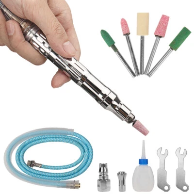 Micro Air Die Grinder Pencil Polishing Rotary Pneumatic Cutting Engraving Tools - Image 1 of 4