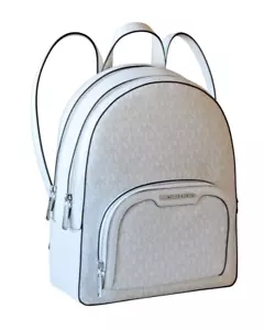 MICHAEL KORS Damen Tasche Bag JAYCEE MD ZIP PKT BACKPACK Rucksack optic white - Bild 1 von 13