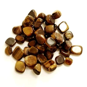 Natürliches Gelbes Tigerauge Nugget Zwischenring Lose Perlen 15 Zoll (TE47c 9-12 mm Kostenloser Versand - Bild 1 von 1