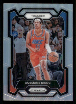 2023-24 Panini Prizm Prizms Silver #217 Ousmane Dieng - Image 1 of 2