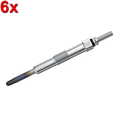 BOSCH 6x Glow Plugs For HYUNDAI Accent II Getz KIA Carens III 01-13 0250212006 - Imagem 1 de 4