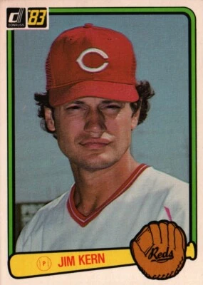 1983 Donruss Baseball #355 - Jim Kern - Cincinnati Reds  83-448 - Image 1 of 2
