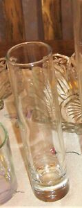 Lot of 8~Clear Glass Great for a Few Flowers