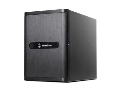Silverstone DS380B Black 8Bay Small Form Factor NAS Chassis w/o Power Supply - Image 1 of 4