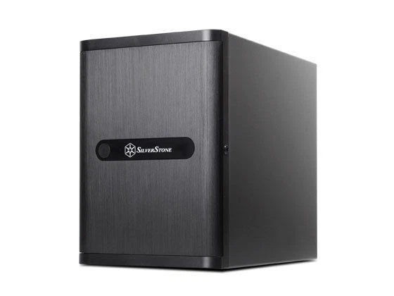 Silverstone DS380B Black 8Bay Small Form Factor NAS Chassis w/o Power Supply - Image 1 of 4