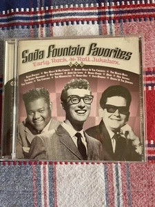 Soda Fountain Favorites CD Buddy Holly, Orbison Chubby Checker 1950’s Rock - Picture 1 of 3
