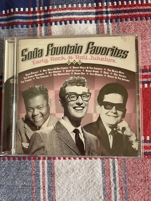 Soda Fountain Favorites CD Buddy Holly, Orbison Chubby Checker 1950’s Rock - Image 1 of 3