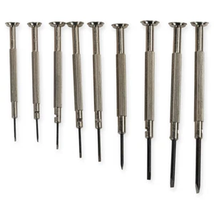 9x VALUE Watchmakers Jewellery Watch Repair Screwdrivers - Picture 1 of 3