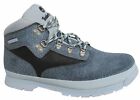 Timberland Euro Hiker Lace Up Blue Leather Junior Boots A19yx B26b