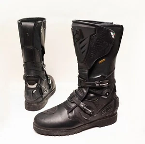 SIDI Adventure 2 Goretex Motorcycle Riding Boots Mens Eu 50 - US Sz 14.9 - Foto 1 di 13