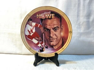 Placa Gordie Howe Legends of Hockey Golden Era Mr. Hockey Bradford Exchange NHL - Imagen 1 de 3