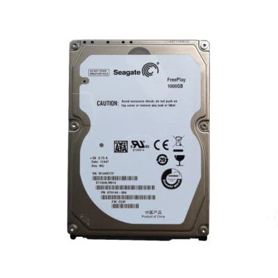 Seagate FreePlay 1TB ST1000LM010 5400RPM SATA 2.5" Laptop HDD Hard Disk Drive - Image 1 of 4