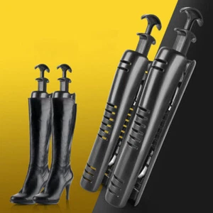 2 Stk Women Automatic Boot Trees Shapers With Handle for Lady Gifts - Picture 1 of 12