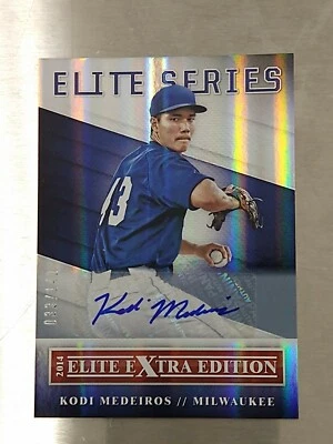2014 Panini Elite Extra Edition Series Signatures /149 Kodi Medeiros #9 Auto - Image 1 of 2