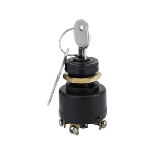 3 Position Ignition Switch w/ 6 Terminals 2 Keys For Marine Boat Outboard Motor - Picture 1 of 11