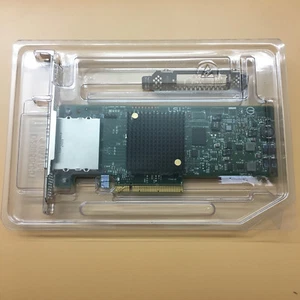 LSI SAS9207-8e 8-Port PCIe IT Mode 9207-8e SAS 6Gb/s External HBA RAID Card - Picture 1 of 5