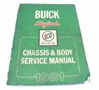 1980 BUICK SKLARK CHASSIS AND BODY SERVICE MANUAL ILLUSTRATED MECHANIC&#39;S GUIDE