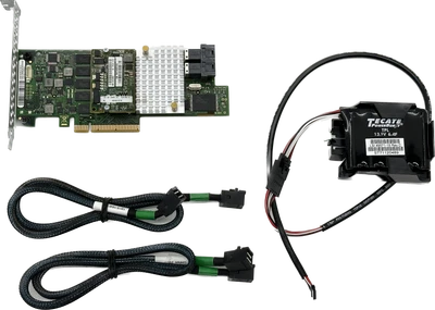 Fujitsu PCIe 12G SAS RAID Controller Karte 2GB Cache + BBU & Kabel | D3216-A13 - Bild 1 von 4