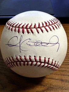 CHUCK KNOBLAUCH 2 FIRMADO AUTOGRAFIADO OML ¡BÉISBOL!  Mellizos, Yankees!  TRISTAR! - Imagen 1 de 2