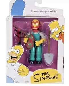 The Simpsons Groundskeeper Willie 12cm Action Figure Jakks Pacific New - Picture 1 of 10