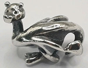 Trollbeads Lucky Dragon Charm. Sterling Silver. Retired. Hallmarked 925S LAA. - Picture 1 of 10