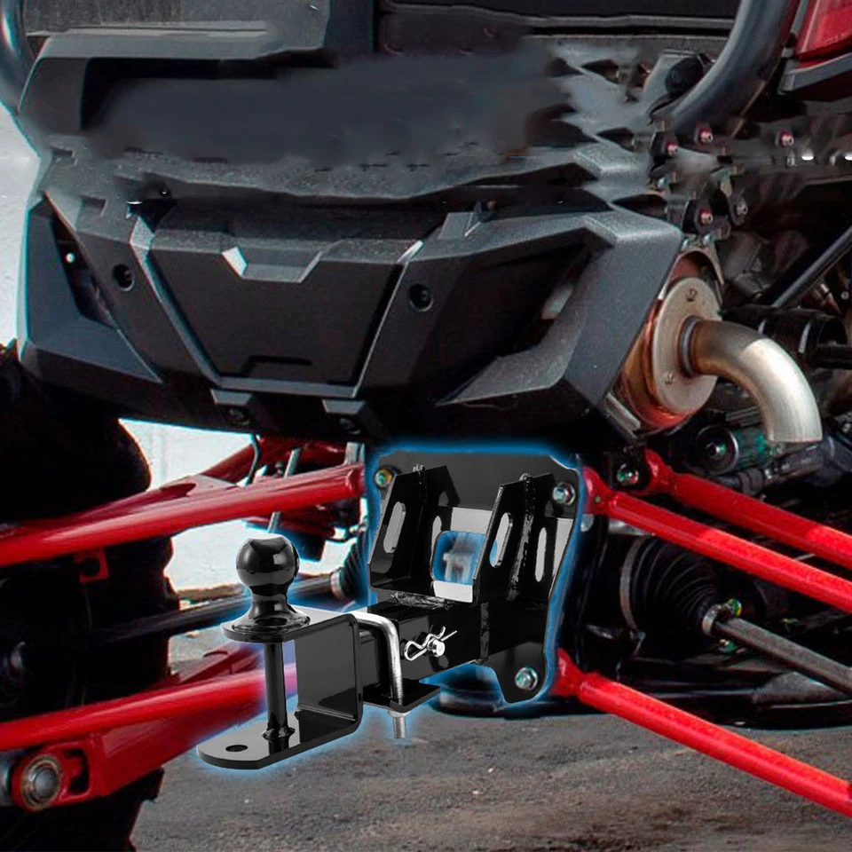 WEISEN UTV Rear 2" Receiver Hitch w/3-in-1 Ball Mount For Honda Talon 1000R/X/4 - Image 1 of 4