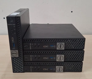 Lote de trabajo Dell OptiPlex 7050 x4 USFF i5-7500T 8 GB SIN FUENTE DE ALIMENTACIÓN - LEER DESCRIPCIÓN - Imagen 1 de 4