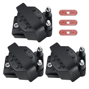 MAS Set of 3 Ignition Coil Pack Compatible with 1986-2005 Buick Cadillac Chev... - Picture 1 of 8