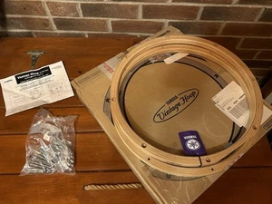 Yamaha 15 Zoll 8 Loch NOS Vintage Holzreifen - Bild 1 von 4