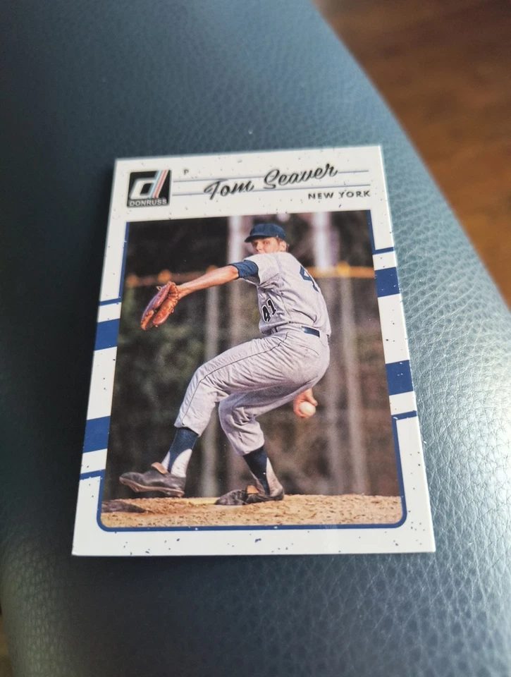 TOM SEAVER 2017 PANINI DONRUSS #189 FREE SHIPPING - Image 1 of 2