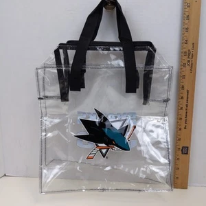 Borsa a tracolla trasparente San Jose Sharks NHL Stadium approvata - Foto 1 di 3