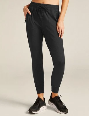 Beyond Yoga Heather Rib Street Jogger Pants Black Size Large - Image 1 of 4