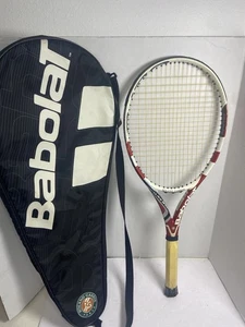 Babolat Aeropro Drive GT Roland Garros French Open 4 3/8 rot weiß NEEDS GRIP - Bild 1 von 18