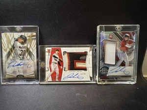 2022 Topps Panini Jake McCarthy Patch Auto Diamondbacks RC Rookie - Picture 1 of 10