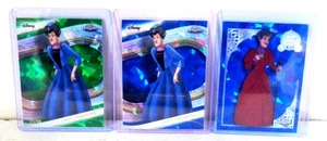 2025 Topps Chrome Sapphire Disney Cenerentola's Lady Tremaine verde 85/99 e base - Foto 1 di 3