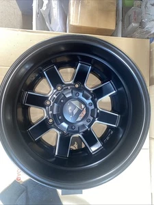 05-19 Ford F350 Super Duty,Part#D53817693G,17x6.5 Dually Rear Matte Black Milled - Picture 1 of 15