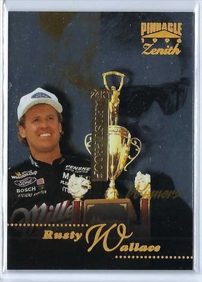 1996 Pinnacle Zenith 24KT Artist Proof Rusty Wallace #94 - Image 1 of 2