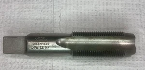 Greenfield GTD | 1-3/8-12-NF | 1-3/8” Straight, 4 Flute, NF Plug Tap - USA - Picture 1 of 7